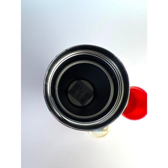 Deep Eddy Vodka Red Plaid Insulated Thermos Bottle With Handle & Lid - Picture 7 of 8